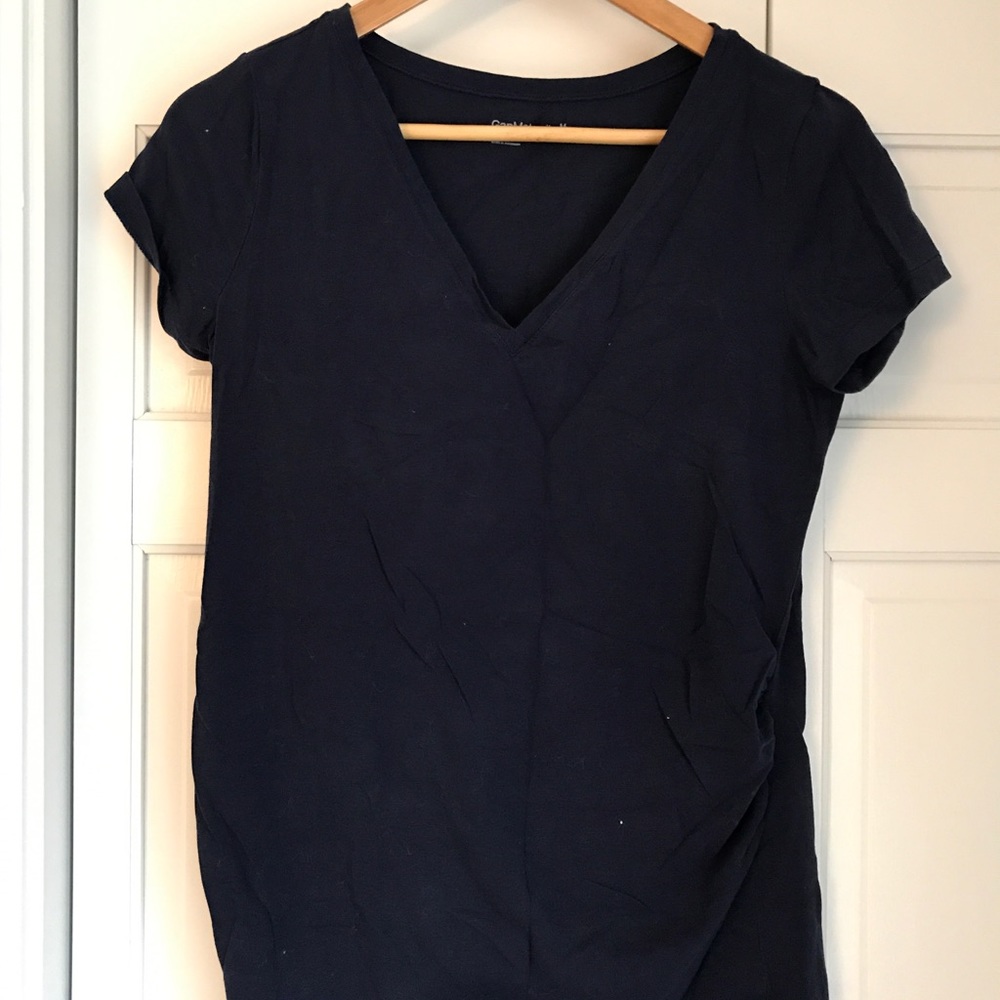 Gap Maternity Pure Body Navy Blue t-shirt